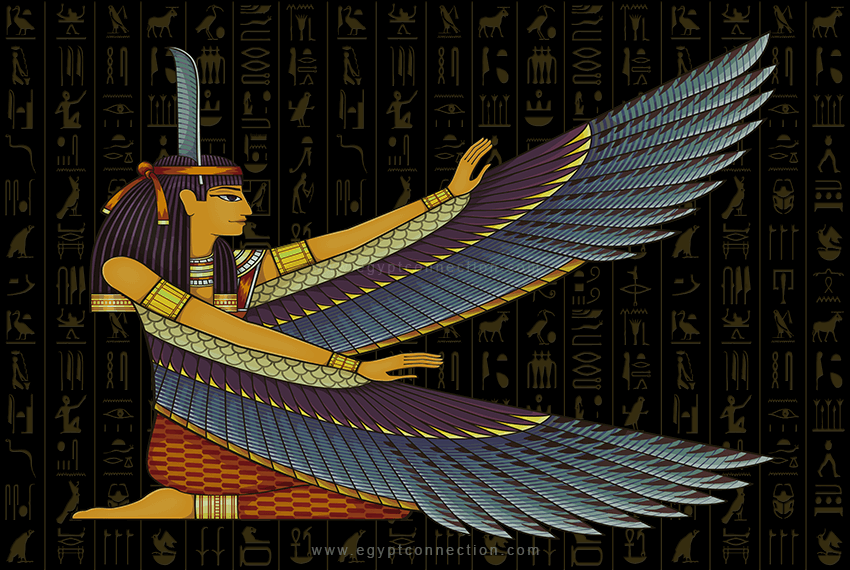 Maat Goddess Of Truth Justice And Balance