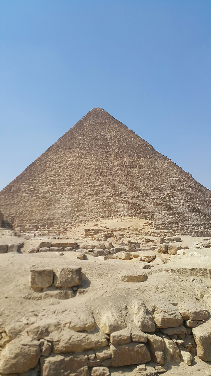 Pyramid of Khufu or the Pyramid of Cheops
