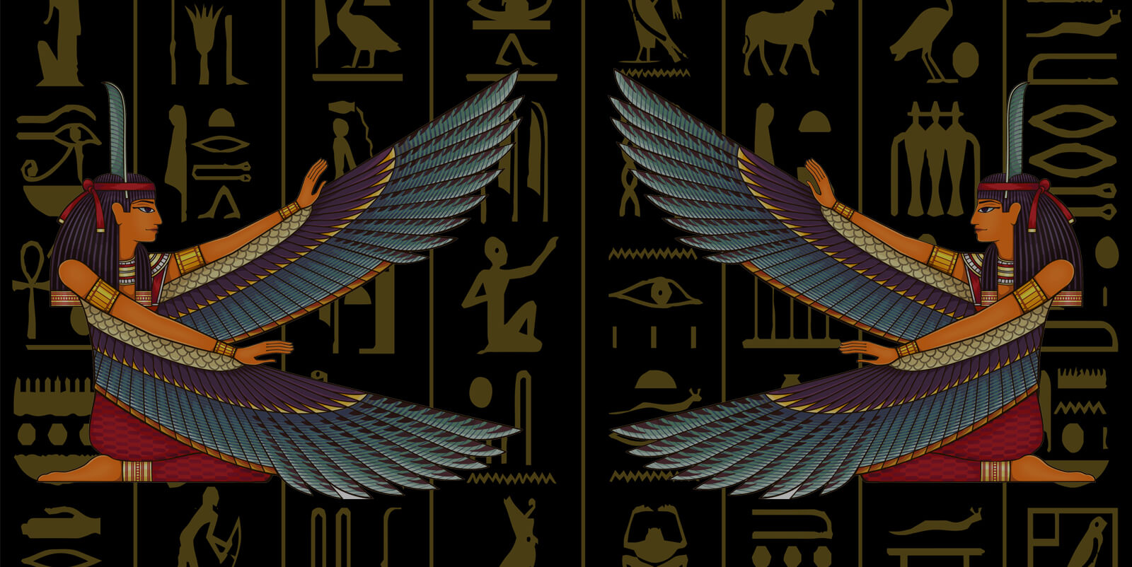 The 42 Laws Of Maat Egyptian Goddess